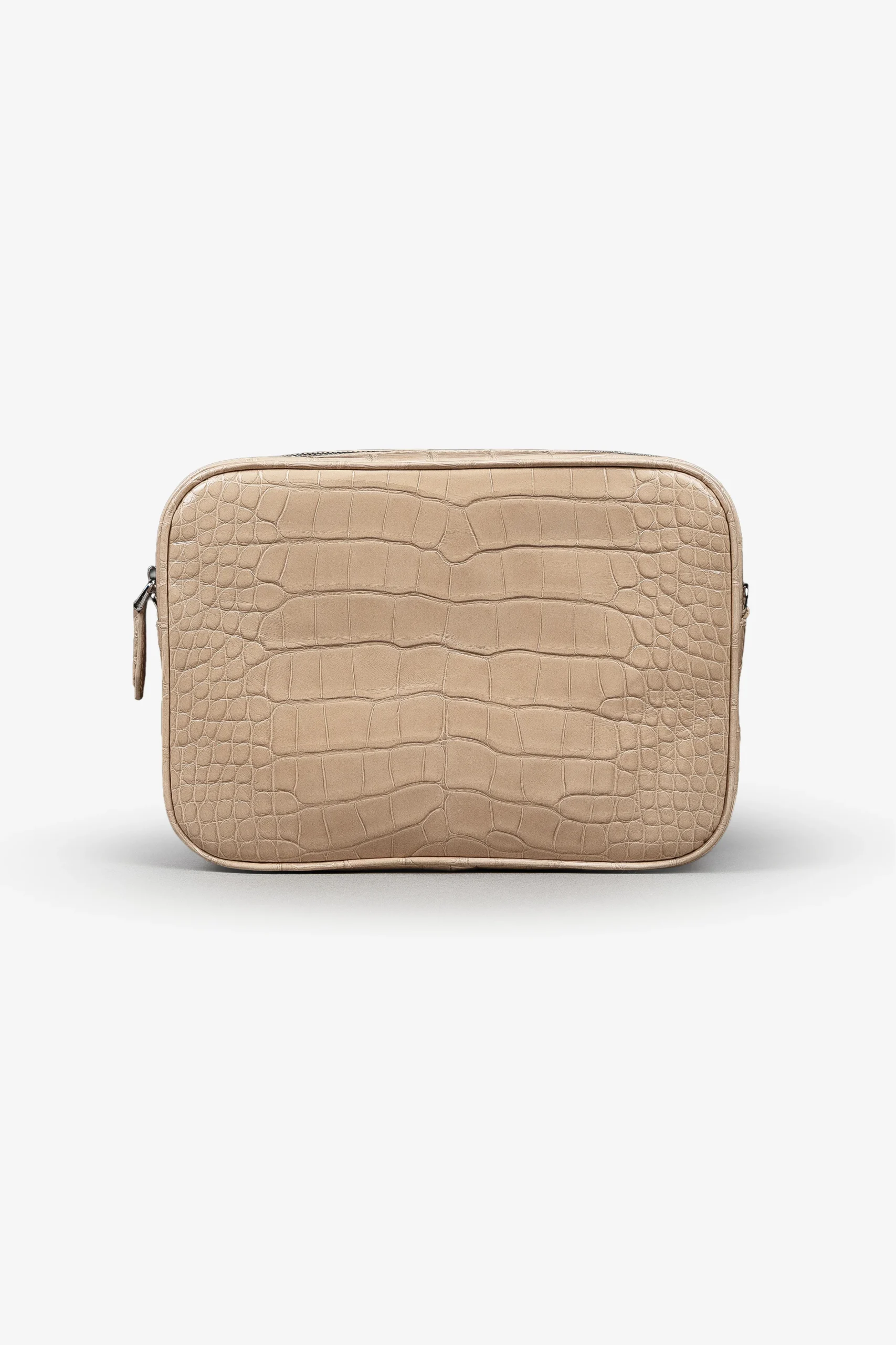 Cross-body Bag in Glazed Crocodile