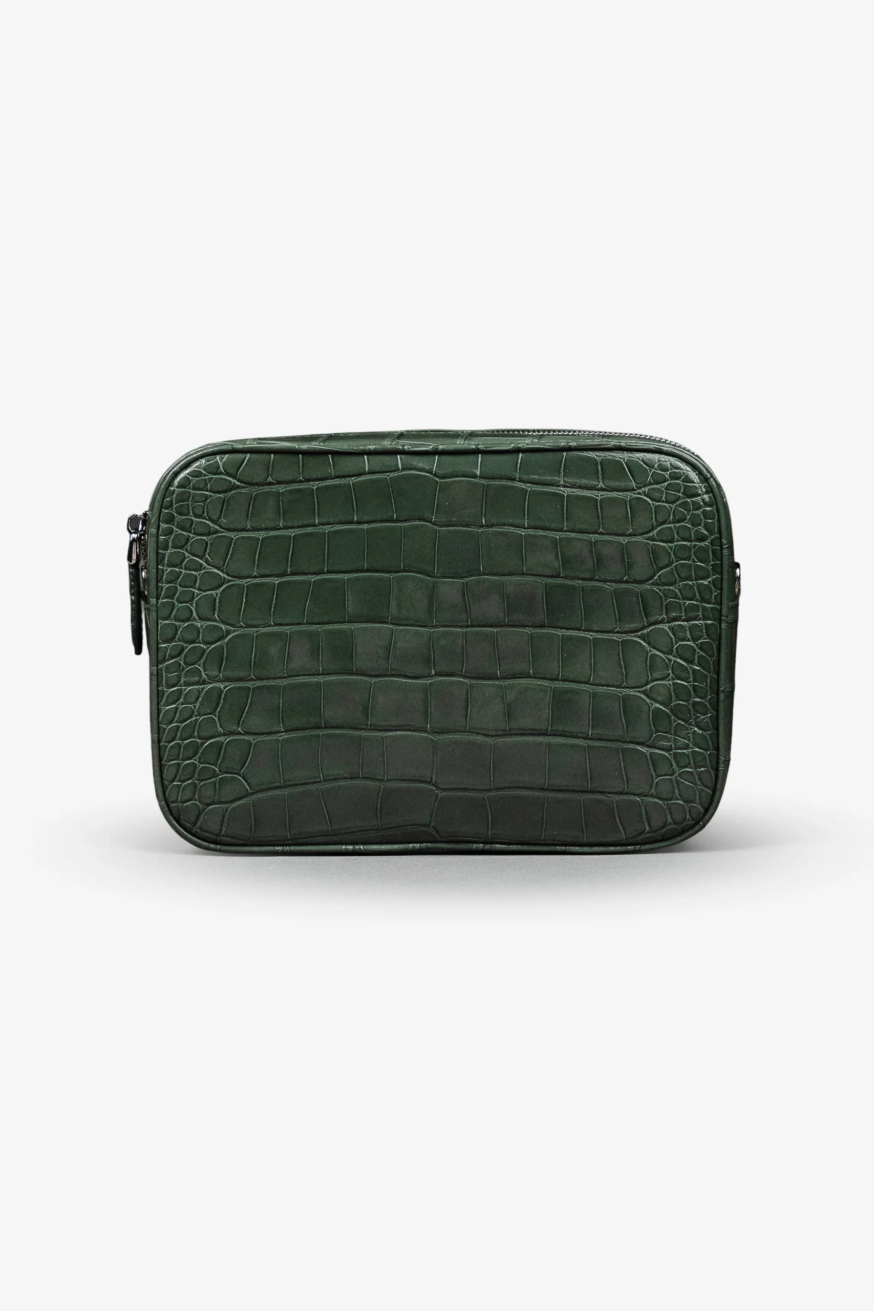 Cross-body Bag in Glazed Crocodile