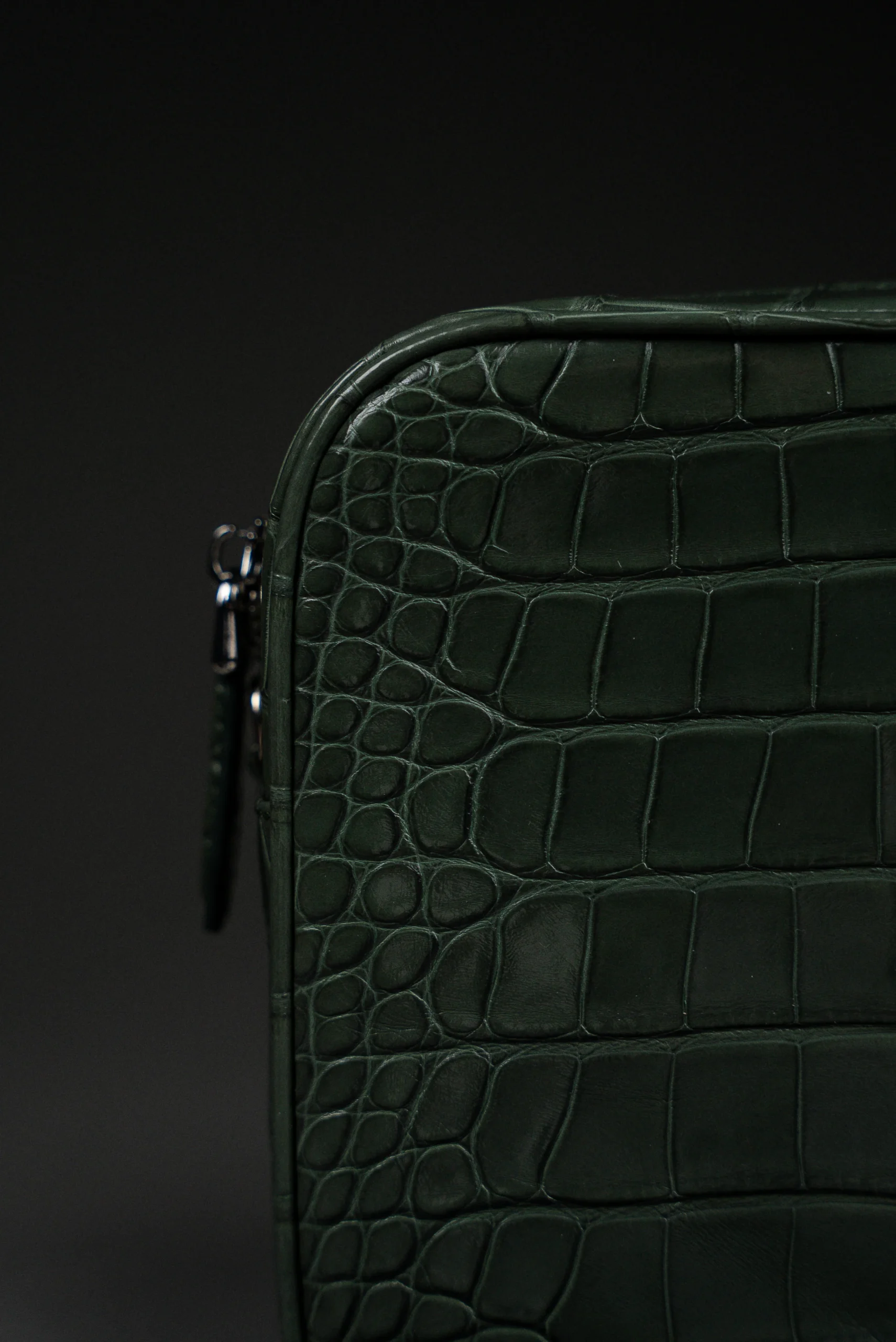 Cross-body Bag in Glazed Crocodile - Image 3